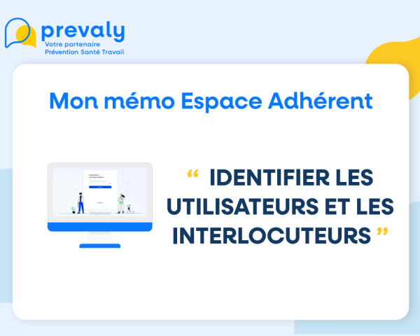 identifier les utilisateurs et les interlocuteurs